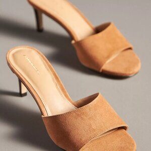 By Anthropologie Kitten Heels—Tan